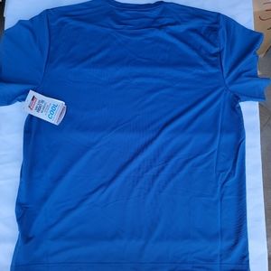 Dickies Men's Moisture Wicking Pocket T/ Shirts. 2XL Blue. Short Sleeve.